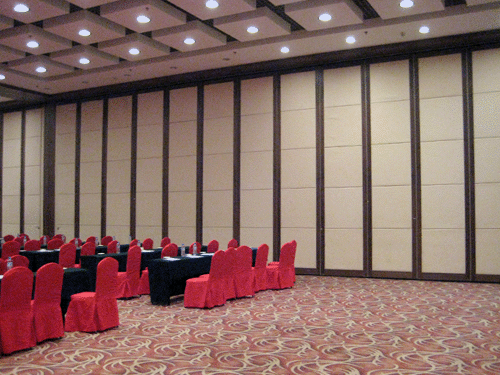 Mobile Partition Wall , Commercial Sliding Doors For Exhibition Hall 0
