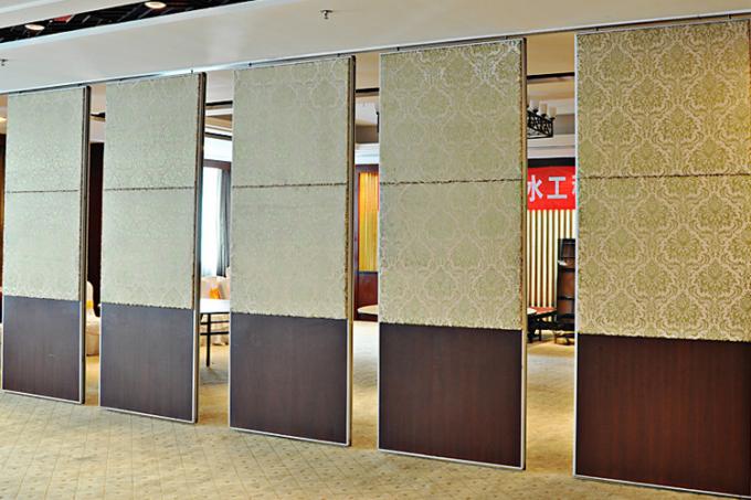 Mobile Sound Proof Sliding Movable Partition Walls for Hotel Multi-purposed Hall 0