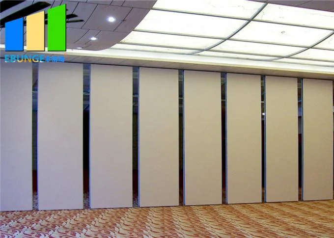 Mobile Space Divider Acoustic Folding Partition Walls For Office 0