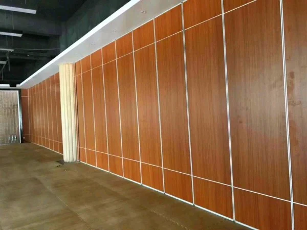 Modern Acoustic Movable Wall Panels 800mm Width / Sliding Folding Partition 1