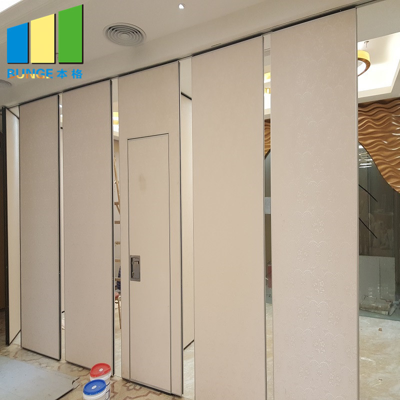 Modern Collapsing Folding Soundproof Partition For Banquet Hall And Office