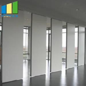 Modern Collapsing Folding Soundproof Partition For Banquet Hall And Office