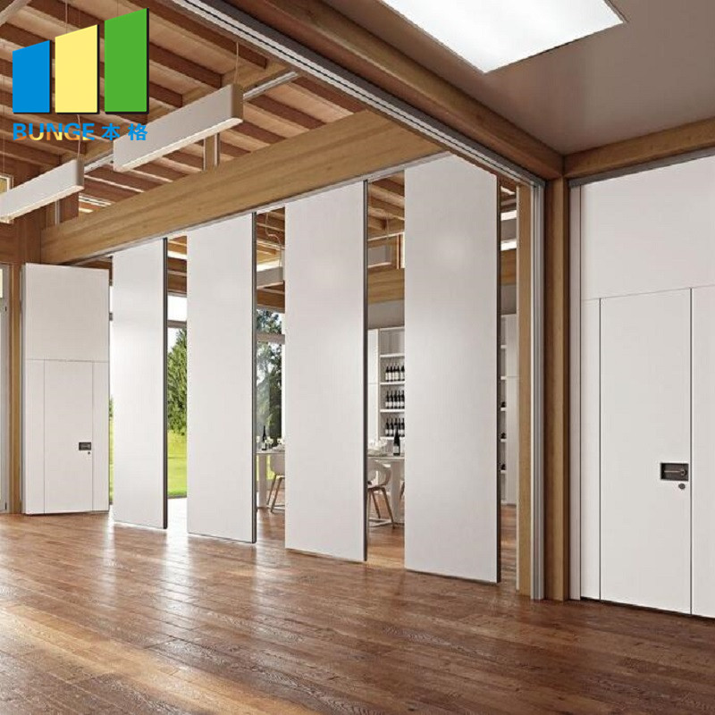 Modern Collapsing Folding Soundproof Partition For Banquet Hall And Office