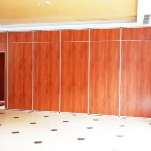 Modern Decorative Movable Sliding Sound Proof Partitions , Foldable Room Divider