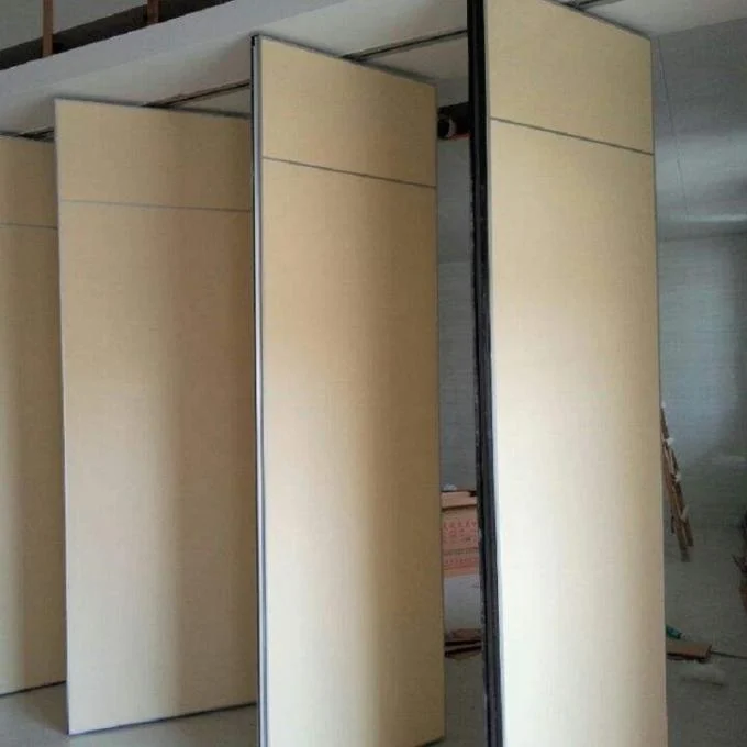 Modern Folding Dance Studio Soundproof Partition Wall With Pass Door 0