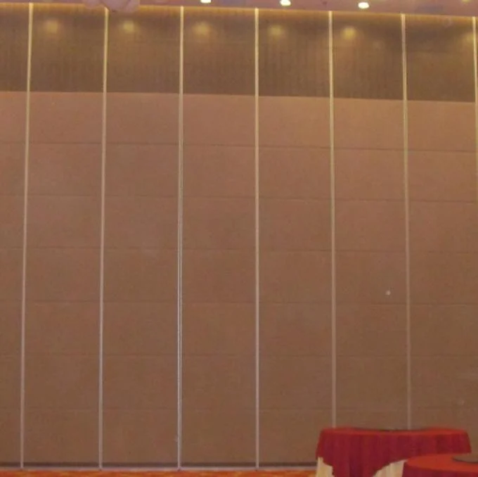 Modern Folding Dance Studio Soundproof Partition Wall With Pass Door 2