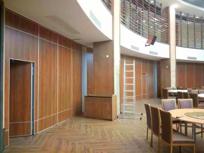 Modern Hotel Partition Wall / Soundproof Sliding Partition Wall 0