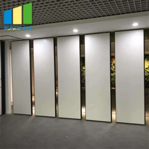 Modern Interior Office Moving Operable Partition Wall With Suspended Track System