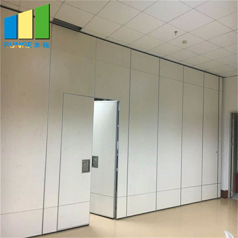 Modern Interior Office Moving Operable Partition Wall With Suspended Track System