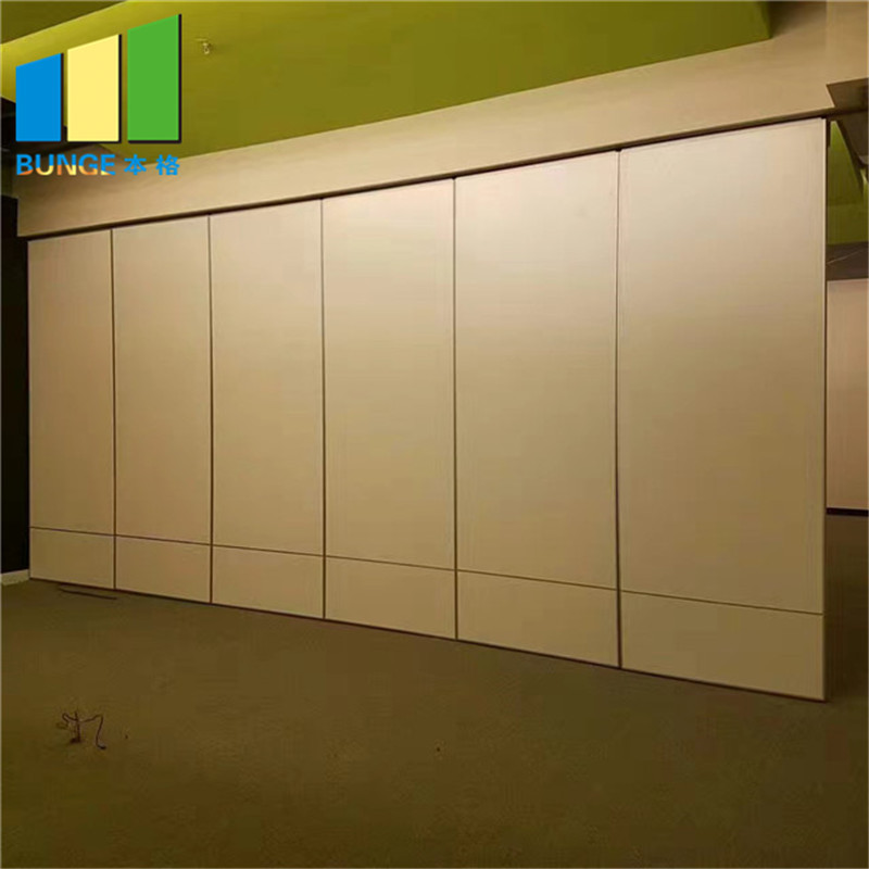 Modern Interior Office Moving Operable Partition Wall With Suspended Track System