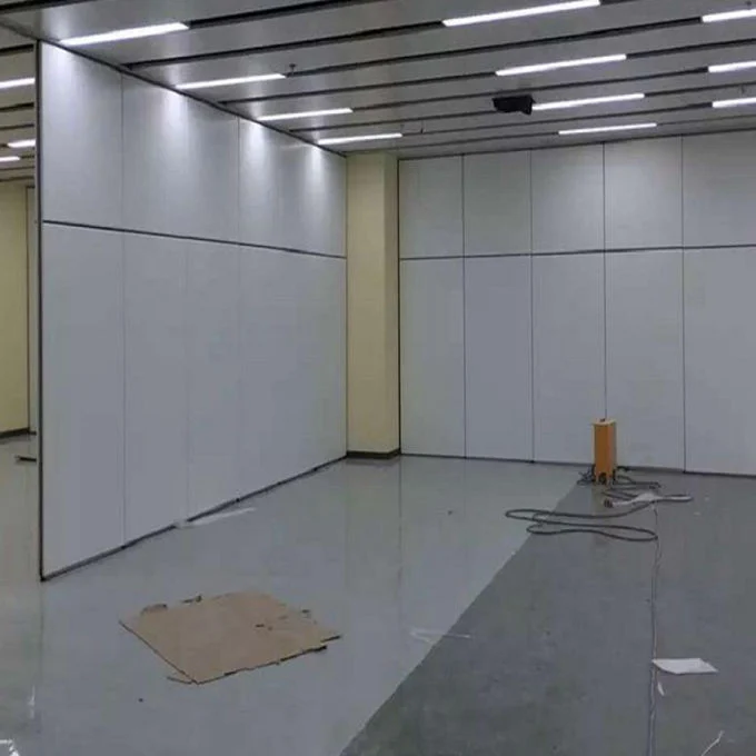 Modern MDF + Aluminum Movable Sliding Partition Walls / Acoustic Room Dividers 1