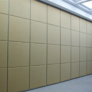 Modern Melamine Surface Folding Partition Walls / Sound Proof Room Partitions