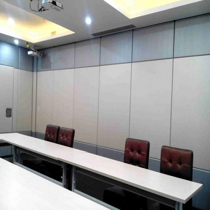 Modern Melamine Surface Folding Partition Walls / Sound Proof Room Partitions 2