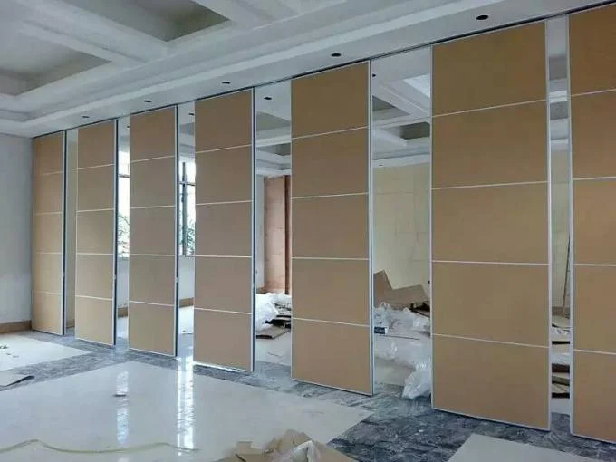 Modern Movable Operable Wooden Partition Wall for Banquet Hall OEM 1
