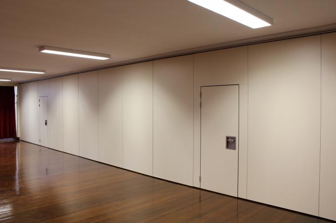 Modern Movable Wooden Partition Wall For Hotel Decorative 500mm Width 2