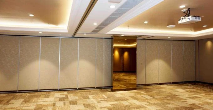 Modern Office Sliding Folding Partition Wall , Acoustic Room Divider 1