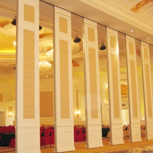 Modern Panel Movable Room Dividers , Decorative Partition Wall For Great Hall