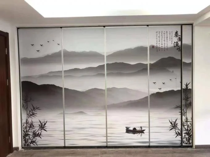 Modern Top Hanging System Sliding Folding Wall / Banquet Hall Partitions 0