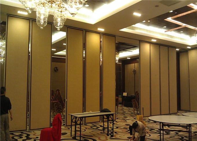 Motorized Manual Operated Projector Fireproof Sliding Partition Wall For Auditorium 1