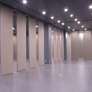 Movable Aluminium Track Sliding Roller Hotel Folding Partition Wall Commercial Furniture