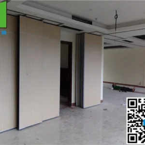 Movable Exhibition Partition Walls Sliding Folding Made By Melamine