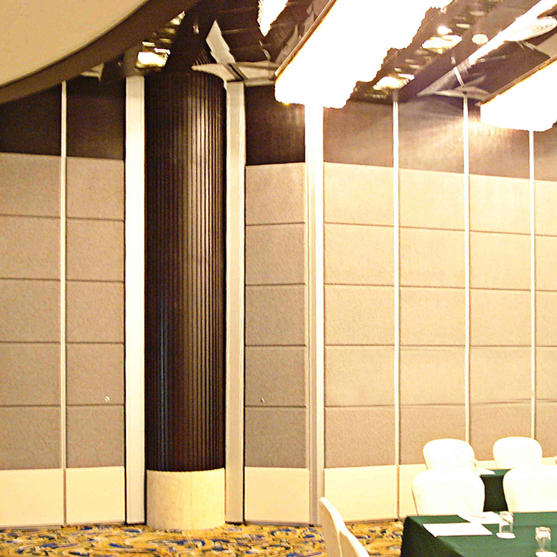 Movable Fabric Finish Removable Exhibition Acoustic Fiber Fireproof Partition Wall For Hotel