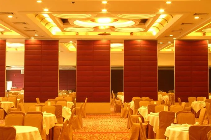 Movable Melamine Acoustic Room Dividers for Restaurant 6m Height 0