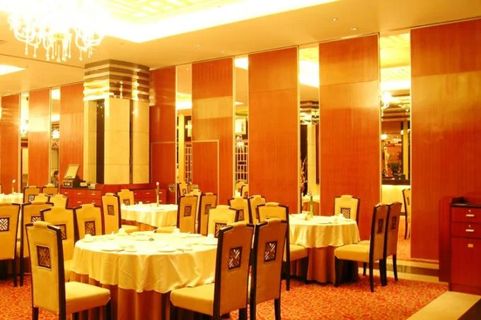 Movable Melamine Acoustic Room Dividers for Restaurant 6m Height 2
