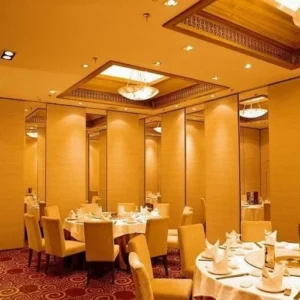 Movable Melamine Acoustic Room Dividers for Restaurant 6m Height