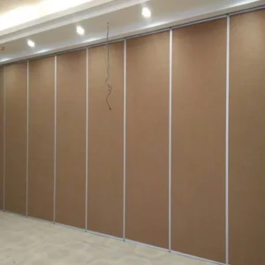 Movable Modular Acoustic Folding Wall Partitions For Banquet Hall