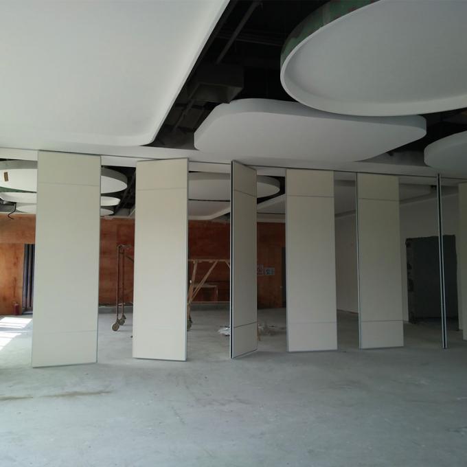 Movable Office Wooden Profiles Aluminum Sliding Wall Partitions For Ballroom 0
