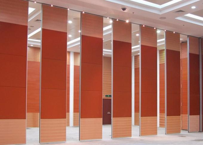 Movable Partition Operable Walls In Fabric With Sponge Soft Cover For Convention Center 0