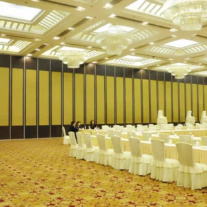 Movable Partition Operable Walls In Fabric With Sponge Soft Cover For Convention Center
