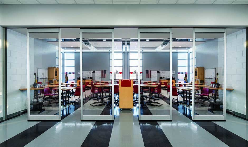 Movable Partition Walls Aluminium Glass Office Partition For Conference Center