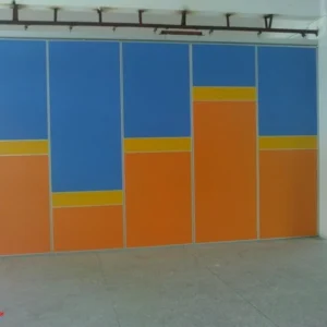 Movable Sliding Doors / Acoustic Partition Walls With Aluminium Profiles