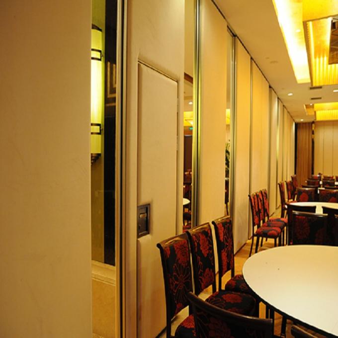 Movable Sliding Folding Room Dividers for Banquet Hall / Sound Proof Partition Walls 0