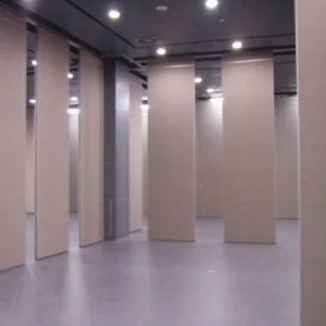 Movable Sound Proof Partitions , Office Fire Resistant Acoustic Wall Panel
