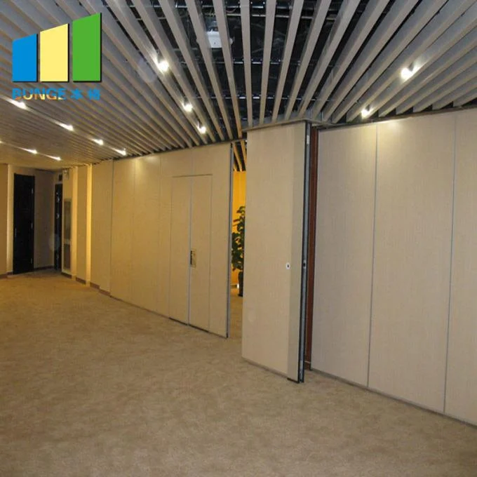 Movable Soundproof Folding Partition Walls For Restaurant And Hotel 0