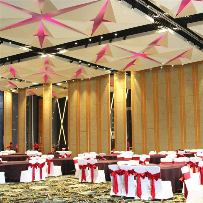 Movable Soundproof Folding Partition Walls For Restaurant And Hotel 1