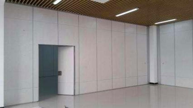 Movable Soundproof Office Partition Walls With Aluminum Sliding Tracks System 3