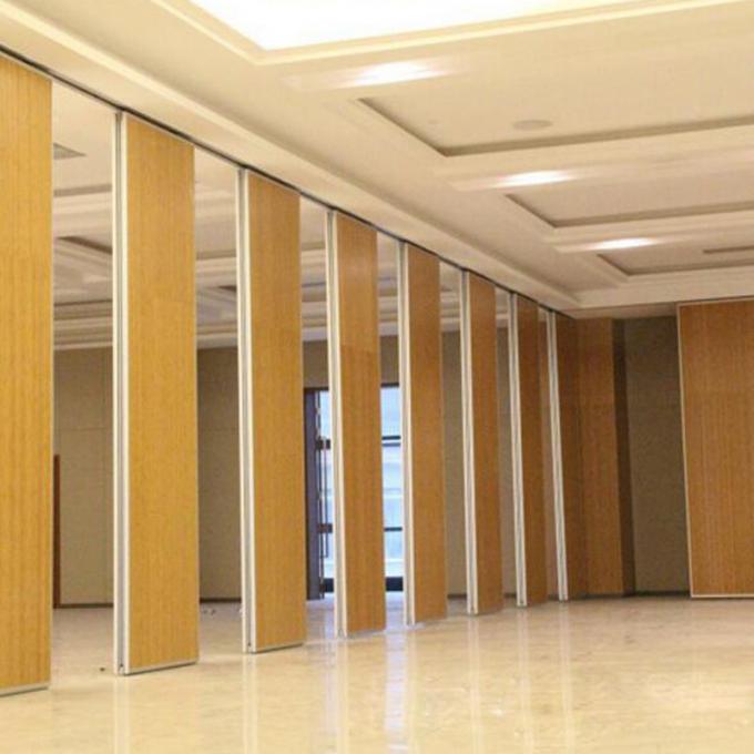Movable Wall Dividers Soundproof Sliding Folding Partition Wall For Wedding Hall 1