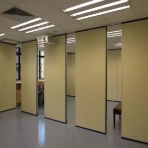 Movable Wall Wood Folding Partition Wall Operable Door Acoustic Partition Wall For Office 0