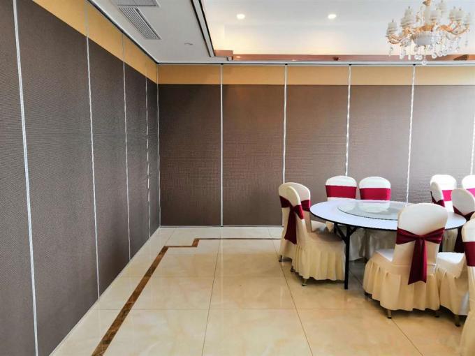 Movable Walls System Operable Wall Partitions , Acoustic Sound Proof Partition Panel For Banquet Hall 2