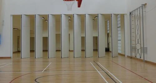 Movable Wooden Soundproof Folding Partition Walls for Banquet Hall 3 1 / 4 inch Width 0