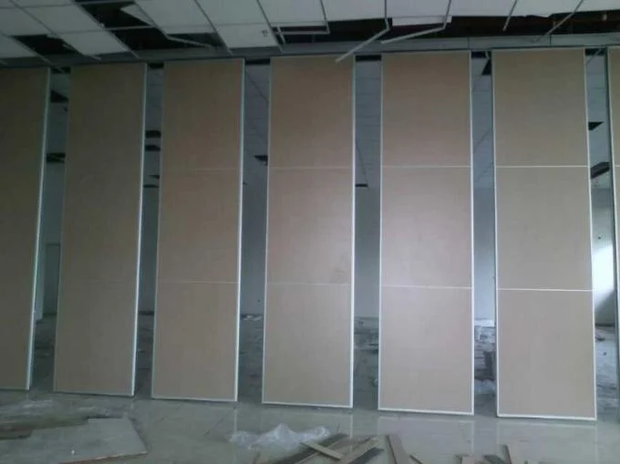 Vertical Folding Sliding Sound Proof Operable Partition Walls For Residential 2