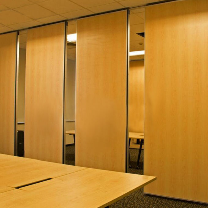 Moving Operable Partition Wall With Suspended Track System For Interior Office 0
