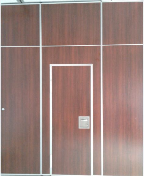 Moving Vinyl Metal Partition Wall Fabric Training Room Folding Partition 0