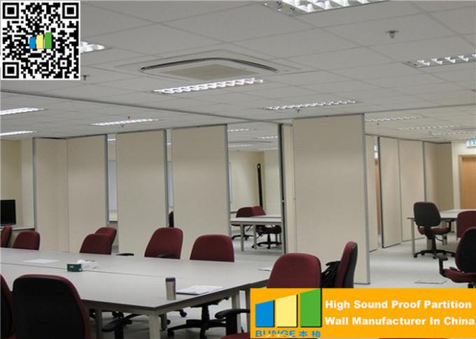 Multe Color Soundproof Movable Partition Wall For Meeting Room 600 / 1230mm Width 2