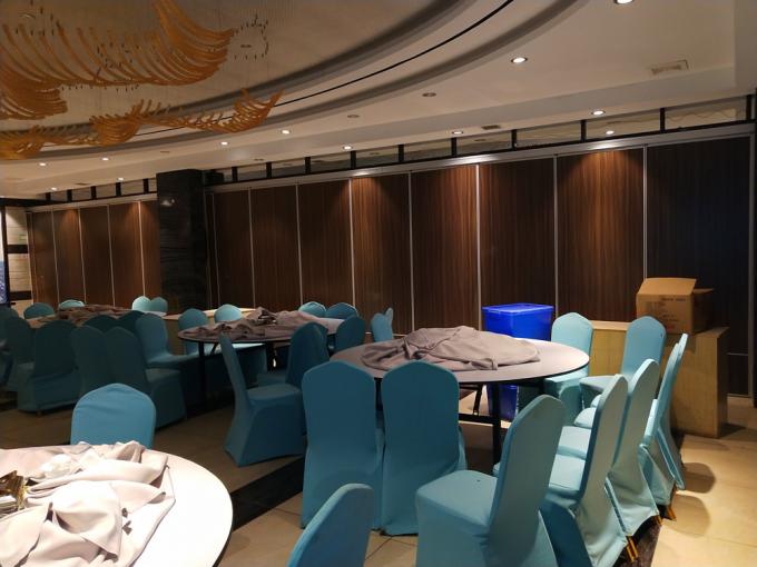 Multi Color Acoustic Material Sliding Movable Partition Walls Commercial Furniture Saving Space 1