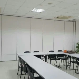 Multi Color Acoustic Movable Partition Walls Aluminium Hanging System For Banquet Room